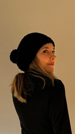 Maxi Beanie Negro