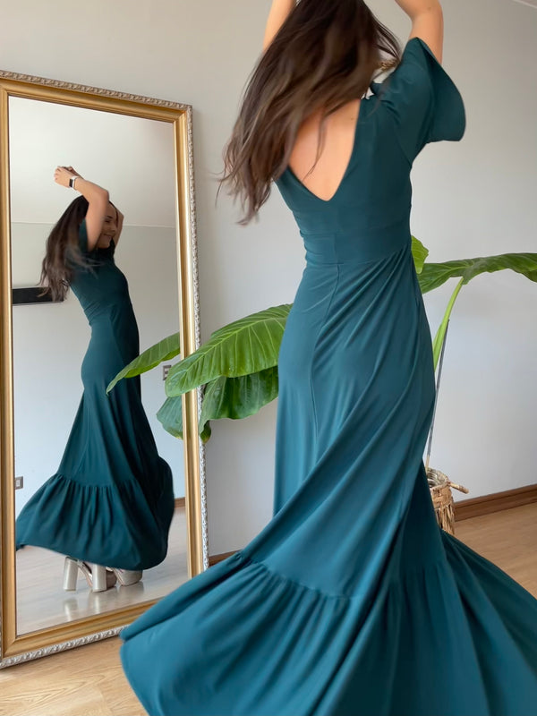 Maxivestido SAONA verde