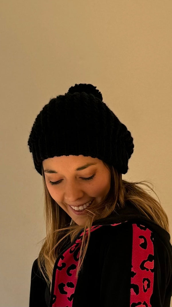 Maxi Beanie Negro