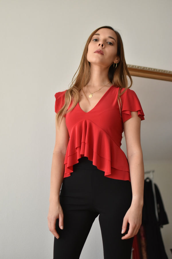 Polera Adolfa Roja